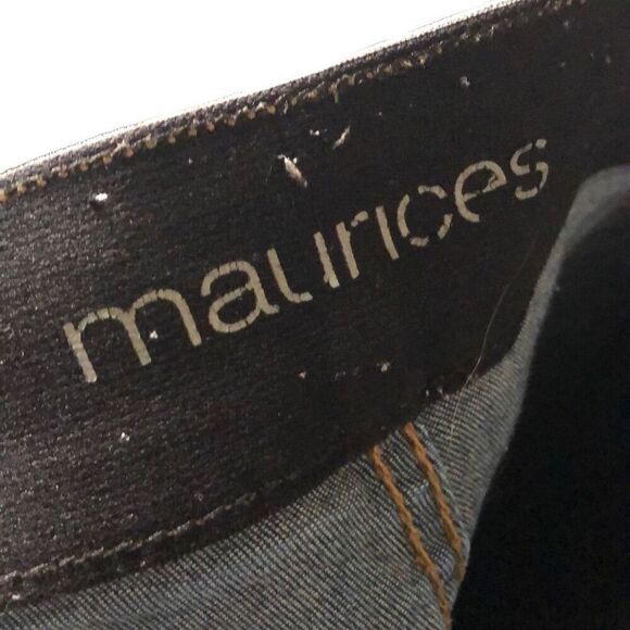 Maurice’s Womens Pull On Skinny Leg Jegging SR Flat Front Elastic Waist Slimming - Picture 4 of 6